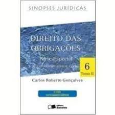 Livro Direito das Obrigações Tomo Ii: Parte Especial -responsabilidade Civilvol. 6 Autor Gonçalves, Carlos Roberto (2002) [usado]