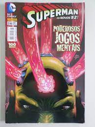 Gibi Superman Nº 26 - Novos 52 Autor Poderosos Jogos Mentais (2014) [usado]
