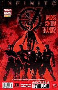 Gibi os Vingadores Nº 11 - Nova Marvel Autor Unidos contra Thanos! (2014) [usado]