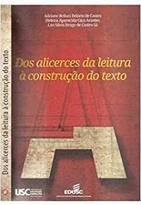 Livro dos Alicerces da Leitura À Construção do Texto Autor Castro, Adriane Belluci Belório de (2013) [usado]
