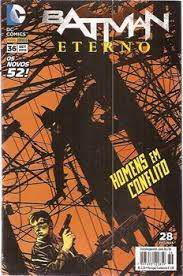 Gibi Batman Eterno Nº 36 - Novos 52 Autor Homens em Conflito (2015) [usado]