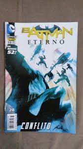 Gibi Batman Eterno Nº 33 - Novos 52 Autor Conflito (2015) [usado]