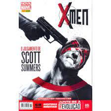 Gibi X-men Nº 15 - Nova Marvel Autor o Julgamento de Scott Summers (2015) [usado]