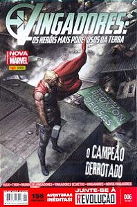 Gibi Vingadores: os Heróis Mais Poderosos da Terra Nº 06 Autor o Campão Derrotado (2015) [usado]