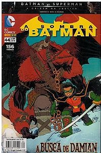Gibi a Sombra do Batman Nº 44 - Novos 52 Autor a Busca de Damian (2016) [usado]