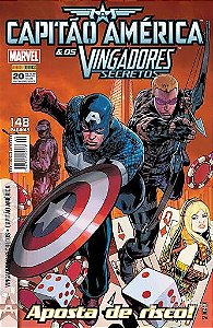 Gibi Capitão América & os Vingadores Secretos Nº 20 Autor Aposta de Risco! (2013) [usado]