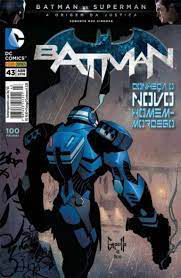 Gibi Batman Nº 43 - Novos 52 Autor Conheça o Novo Homem-morcego (2016) [seminovo]