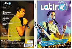 Dvd Latino - 10 Anos ao Vivo Editora João Elias Jr [usado]