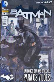 Gibi Batman Nº 24 - os Novos 52 Autor um Longo Dia das Bruxas... para os Vilões (2014) [usado]