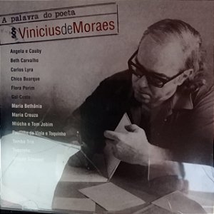 Cd Vinicius de Moraes - a Palavra do Poeta Interprete Vinicius de Moraes (2002) [usado]