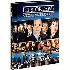 Dvd Lei & Ordem - Special Victims Unit - 3ª Temporada Editora [usado]