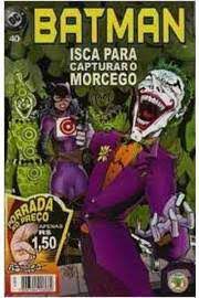 Gibi Batman Nº 40 Formatinho Autor Isca para Capturar o Morcego (2000) [usado]