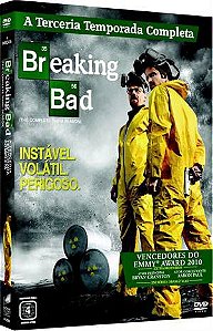 Dvd Breaking Bad - 3ª Temporada Completa Editora Gilligan, Vince [usado]