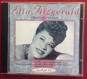 Cd Ella Fitzgerald - First Lady Of Jazz Interprete Ella Fitzgerald (1994) [usado]