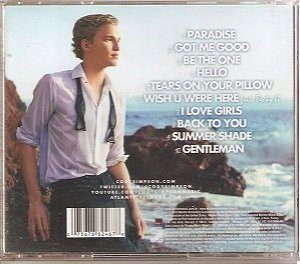 Cd Cody Simpson - Paradise Interprete Cody Simpson (2012) [usado]