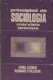 Livro Principios de Sociologia Marxista Lenista Autor Assman, Georg (1989) [usado]
