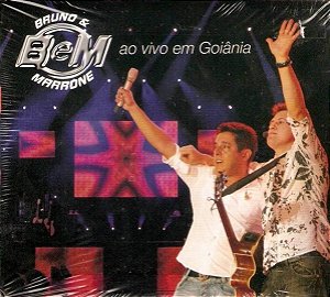Cd Bruno & Marrone - ao Vivo em Goiânia Interprete Bruno & Marrone (2006) [usado]