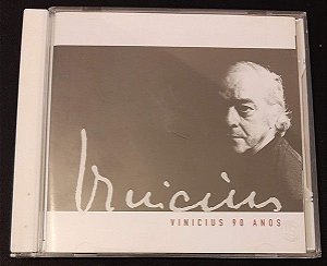 Cd Vinicius de Moraes - Vinicius 90 Anos Interprete Vinicius de Moraes (2002) [usado]