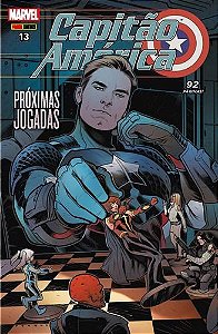 Gibi Capitão America Nº 13 Autor Proximas Jogadas (2018) [usado]