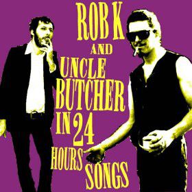 Cd Rob K.* & Uncle Butcher - In 24 Hours Songs Interprete Rob K.* & Uncle Butcher (2008) [usado]