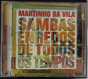 Cd Martinho da Vila - Sambas Enredos de Todos os Tempos Interprete Martinho da Vila (1997) [usado]