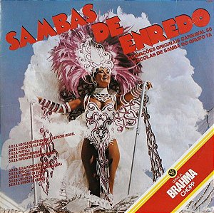 Disco de Vinil Sambas de Enredo - Gravações Originais Carnaval 86 Escolas de Samba do Grupo 1a Interprete Varios (1985) [usado]