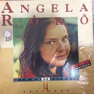 Disco de Vinil Angela Ro Ro - Minha Históra - 14 Sucessos Interprete Angela Ro Ro (1993) [usado]