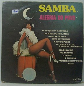 Disco de Vinil Samba Alegria do Povo Interprete Varios (1978) [usado]