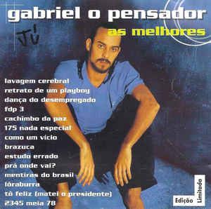 Cd Gabriel o Pensador - as Melhores Interprete Gabriel o Pensador (2000) [usado]