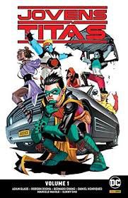Gibi Jovens Titãs - Volume 01 Autor Adam Glass (2019) [usado]