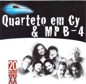 Cd Quarteto em Cy & Mpb4 - Millennium - 20 Músicas do Século Xx Interprete Quarteto em Cy & Mpb4 [usado]