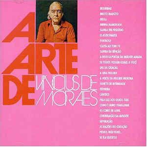 Cd Vinicius de Moraes - a Arte de Vinicius de Moraes Interprete Vinicius de Moraes [usado]