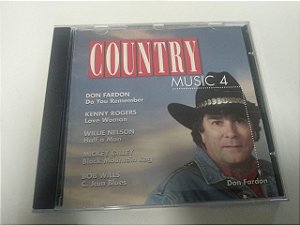 Cd Vários - Country Music 4 Interprete Vários [usado]
