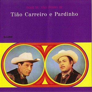 Disco de Vinil Tião Carreiro e Pardinho - Hoje Eu Não Posso Ir Interprete Tião Carreiro e Pardinho (1972) [usado]