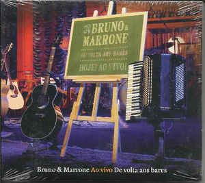 Cd Bruno & Marrone - de Voltas aos Bares - Hoje! ao Vivo! Interprete Bruno & Marrone (2009) [usado]