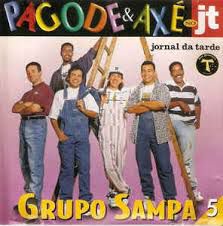 Cd Grupo Sampa - Pagode e Axé no Jt 5 Interprete Grupo Sampa [usado]