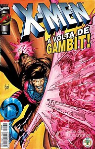 Gibi X-men Nº 136 - Formatinho Autor a Volta de Gambit! (2000) [usado]