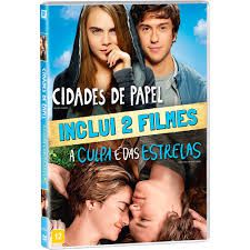 Dvd Cidades de Papel/a Culpa é das Estrelas Editora [usado]