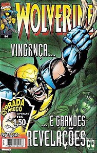 Gibi Wolverine Nº 94 - Formatinho Autor Vingança... e Grandes Revelações! (1999) [usado]