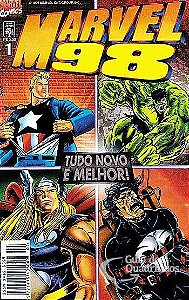 Gibi Marvel 98 Nº 01 - Formatinho Autor Tudo Novo e Melhor! (1998) [usado]