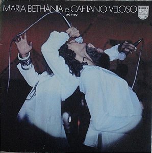 Disco de Vinil Maria Bethânia e Caetano Veloso - ao Vivo Interprete Maria Bethânia e Caetano Veloso (1978) [usado]
