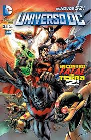 Gibi Universo Dc Nº 34 - Novos 52! Autor Encontro Fatal na Terra 2! (2015) [usado]