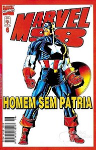 Gibi Marvel 98 Nº 06 - Formatinho Autor Homem sem Pátria! (1998) [usado]
