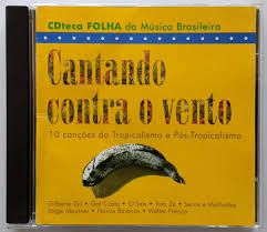 Cd Vários - Cdteca Folha da Música Brasileira Cantando contra o Vento Interprete Vários [usado]