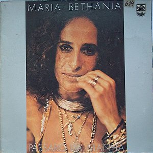 Disco de Vinil Maria Bethânia - Pássaro da Manhã Interprete Maria Bethânia (1977) [usado]