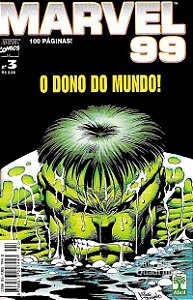Gibi Marvel 99 Nº 03 - Formatinho Autor o Dono do Mundo! (1999) [usado]