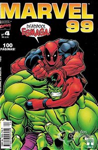 Gibi Marvel 99 Nº 04 - Formatinho Autor Deadpool Esmaga! (1999) [usado]