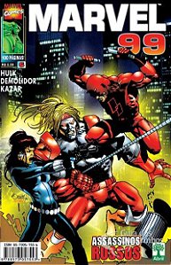 Gibi Marvel 99 Nº 06 - Formatinho Autor Assassinos Russos - Hulk - Demolidor - Kazar (1999) [usado]