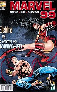 Gibi Marvel 99 Nº 12 - Formatinho Autor Elektra Vs. o Mestre do Kung-fu - Hulk - Deadpool (1999) [usado]
