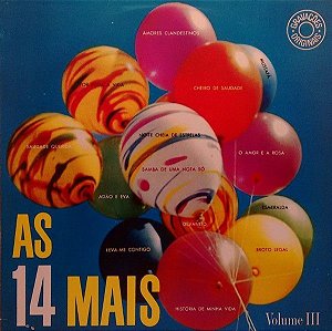 Disco de Vinil as 14 Mais Vol Iii Interprete Varios (1988) [usado]
